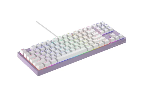 Клавіатура HATOR Rockfall 2 TKL Mecha Aurum Orange Switch Lilac (HTK-724)